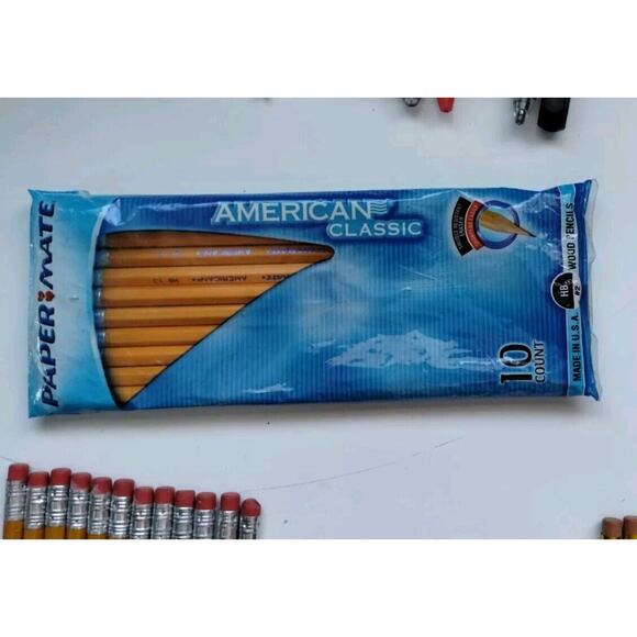 Lot of 100 Pencils - Pens - Paint Pens - Erasers - Mechanical Pencils - Picture 8 of 11